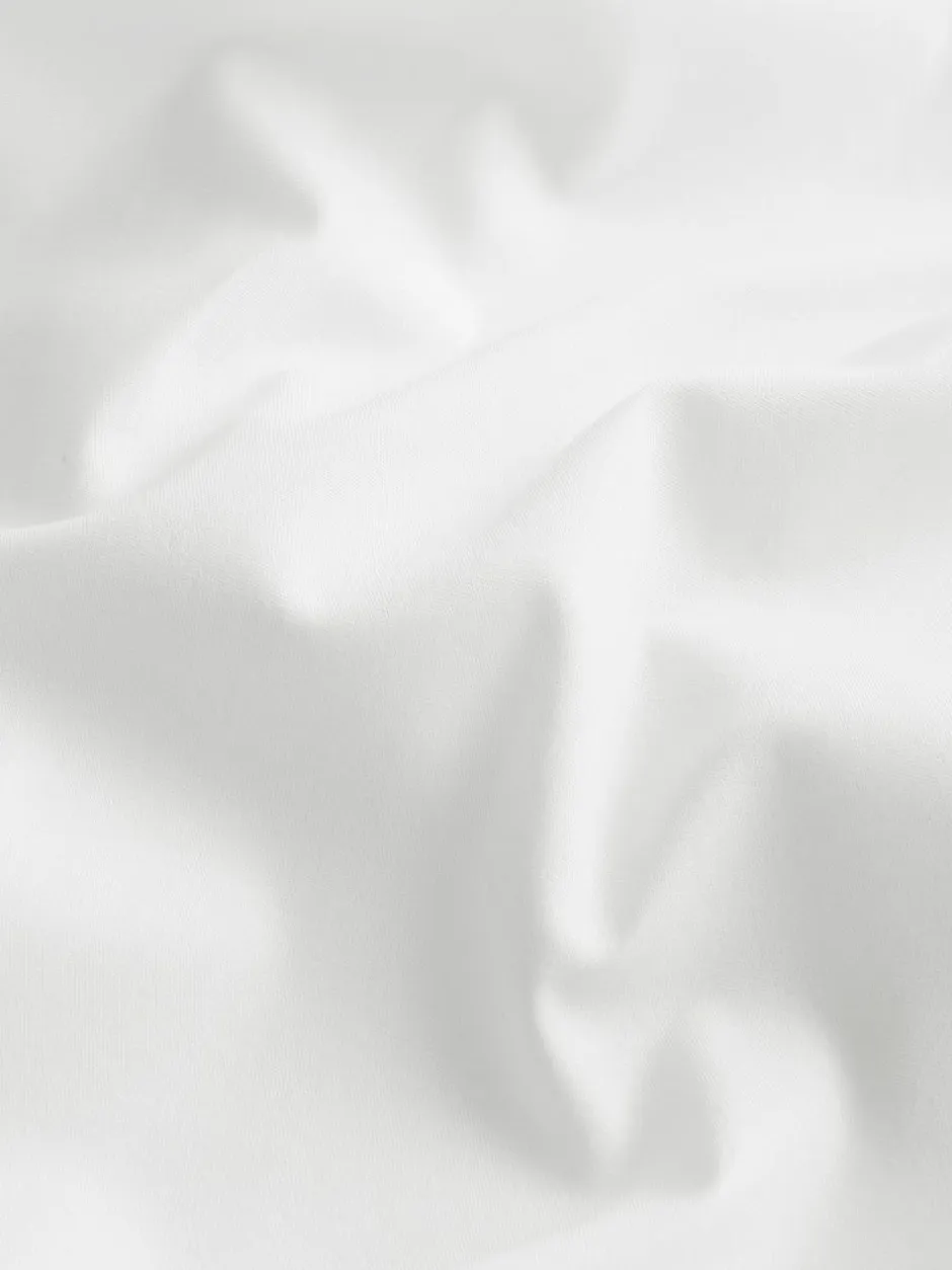 Next White Slim Fit Cotton Stretch Long Sleeve Formal Shirt Online