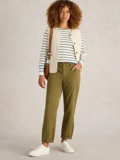 White Stuff Thea Trousers Green Hot