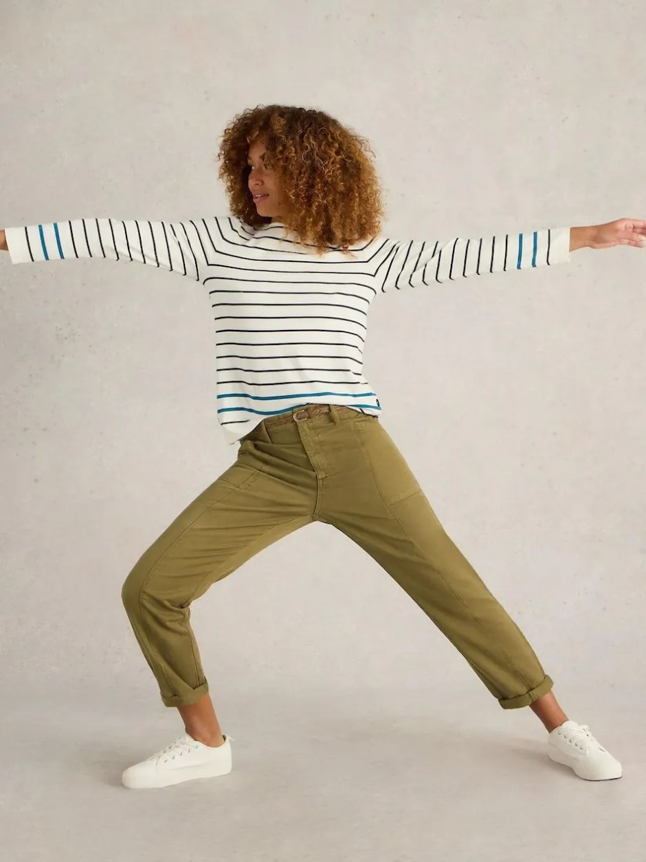 White Stuff Thea Trousers Green Hot