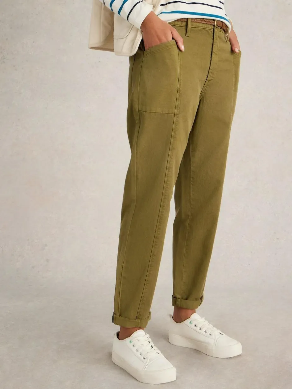 White Stuff Thea Trousers Green Hot