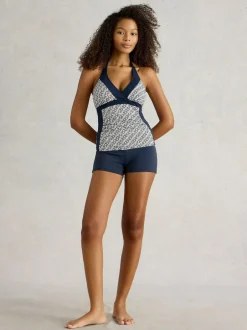 White Stuff Bay Swim Shorts Navy Sale