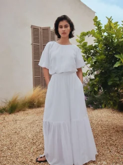 Next White Summer Maxi Skirt Sale