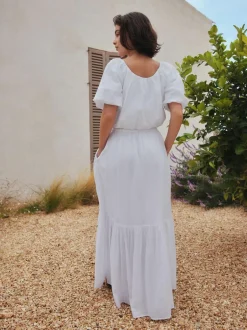 Next White Summer Maxi Skirt Sale