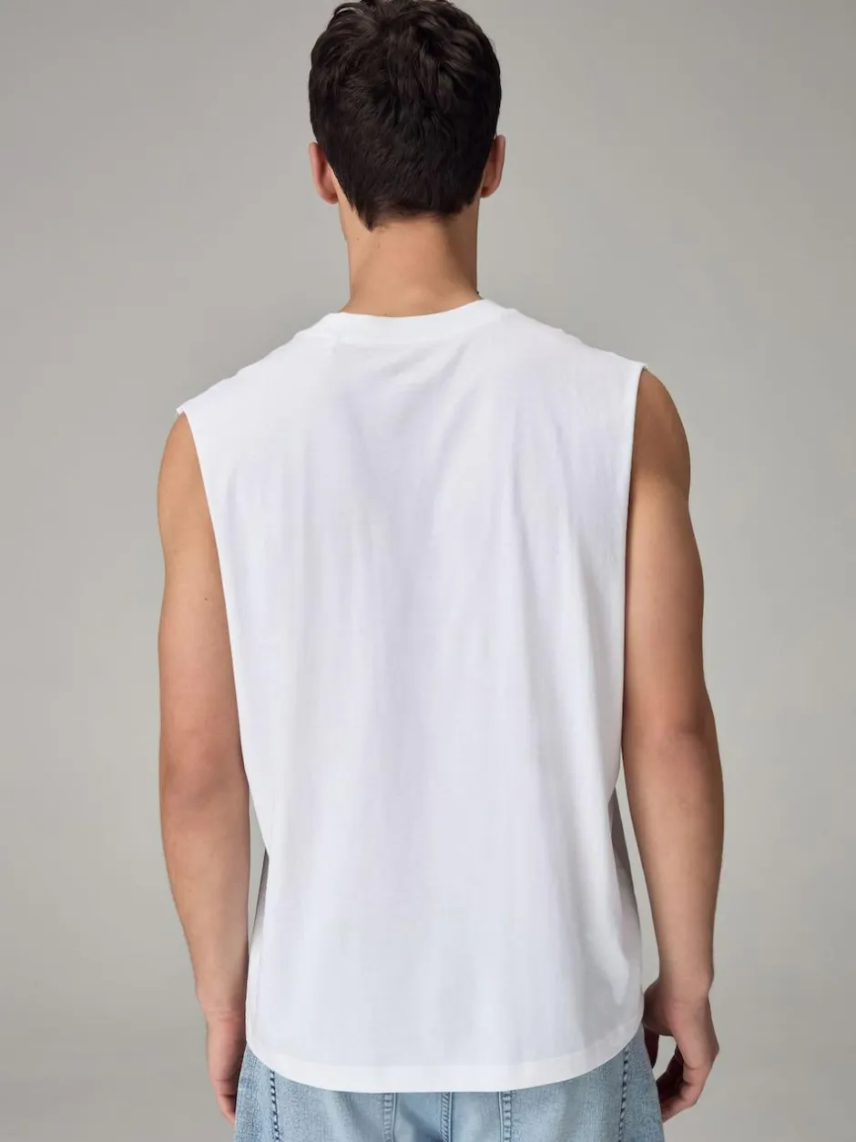 Next Tank Top Vest White Clearance