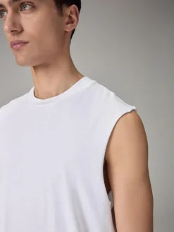 Next Tank Top Vest White Clearance