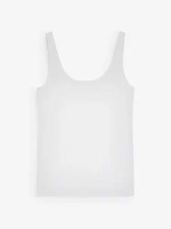 Next White Thick Strap Vest Hot