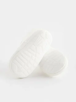 Next White Touch Fastening Baby Trainers (0-2mths) Discount