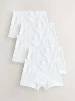 Next White Trunks 5 Pack (1.5-16yrs) Outlet