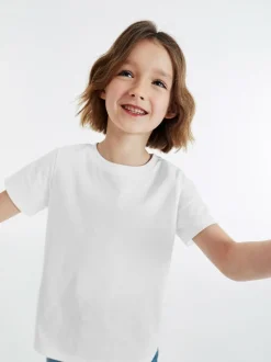 Next White T-Shirt (3-16yrs) Clearance