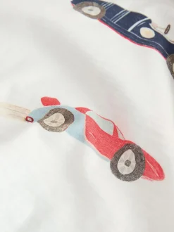 Next Short Sleeve All-Over Print T-Shirt (3 Month-7 Years) (3mths-7yrs) White Watercolour Car Discount