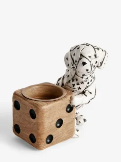 Next White/Black Ace the Dalmatian Bronx Tea Light Holder Outlet