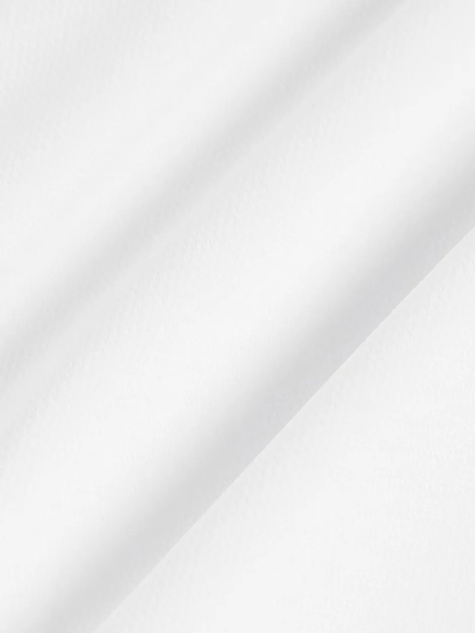 Next Slim Fit Easy Care Textured Single Cuff Smart Shirts 3 Pack White/Blue New