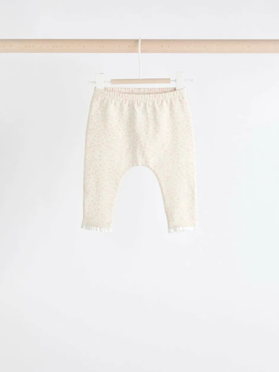 Next White/Pink Baby Leggings 4 Pack (0mths-2yrs) Best