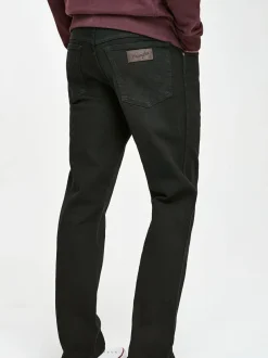 Wrangler Black Straight Fit Texas Authentic Jeans Outlet