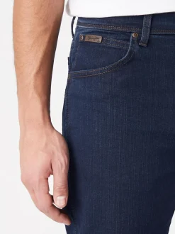 Wrangler Blue Black Straight Fit Texas Authentic Jeans Online