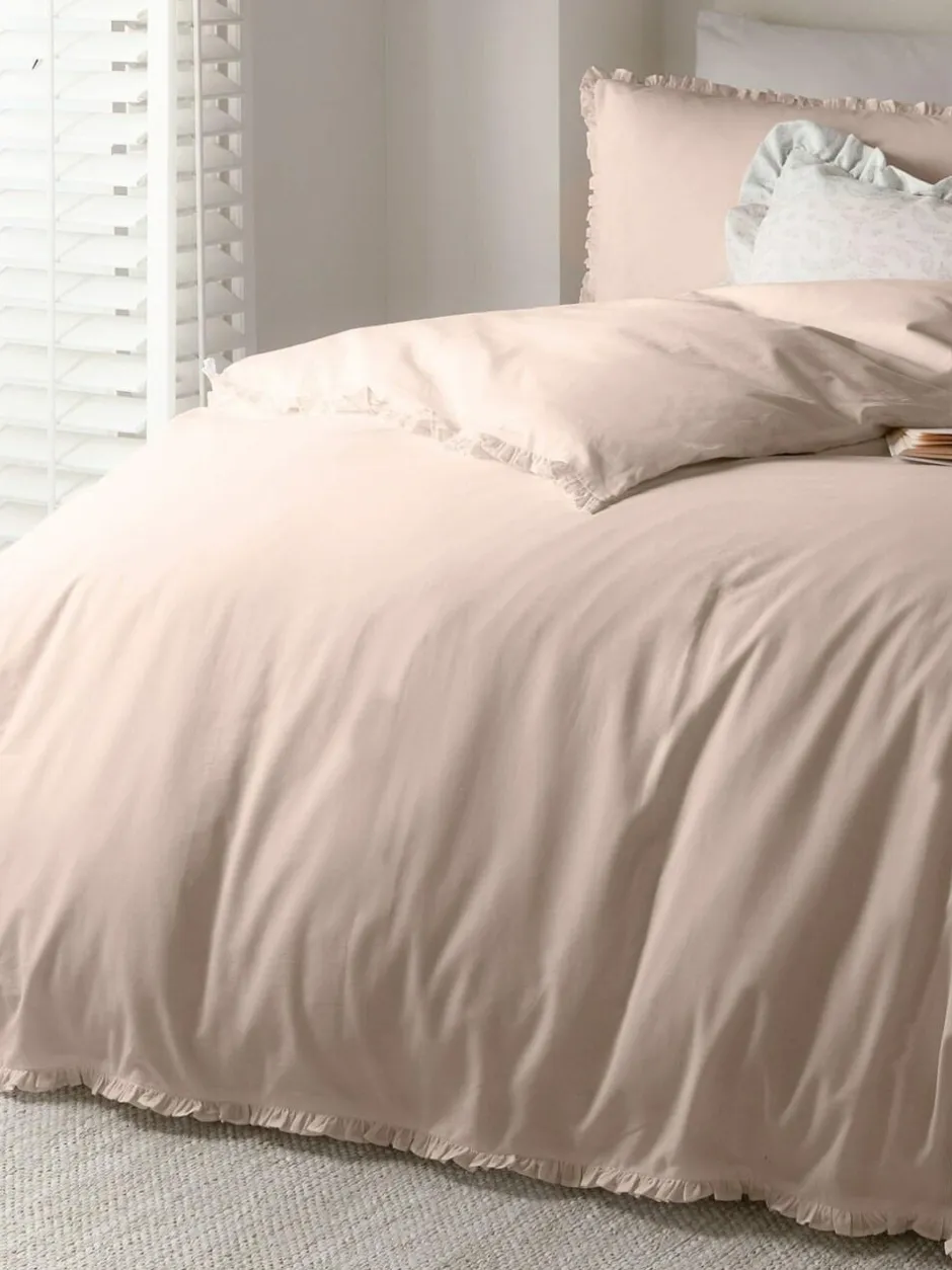 Wylder Tilly Duvet Set Blush Pink New