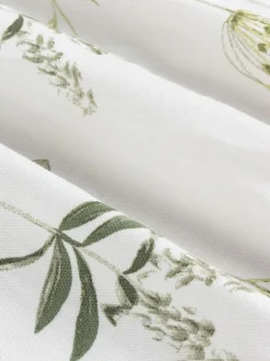 Wylder White Meadow Pencil Pleat Curtains Best