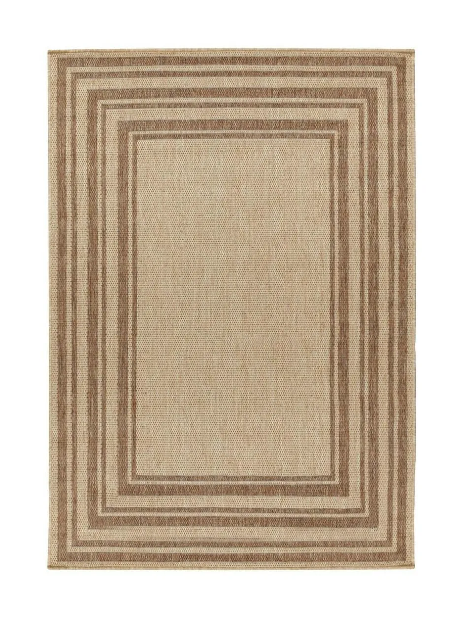 Yard Natural Camber Jute Effect Indoor/Outdoor Washable Rug Sale