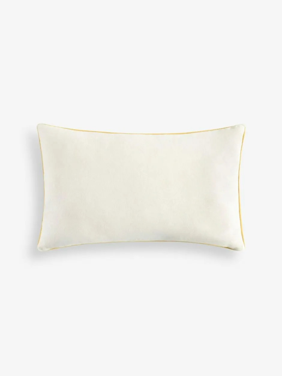 Next Yellow 30 X 40cm Embellished Daisy And Daffodils Cushion