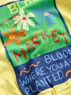 Next Sweatshirt (3-16yrs) Yellow Flower Online