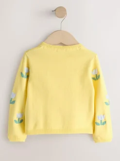 Next Cardigan (3mths-10yrs) Yellow Tulip Best