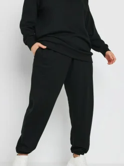 Yours Curve Black Joggers Best